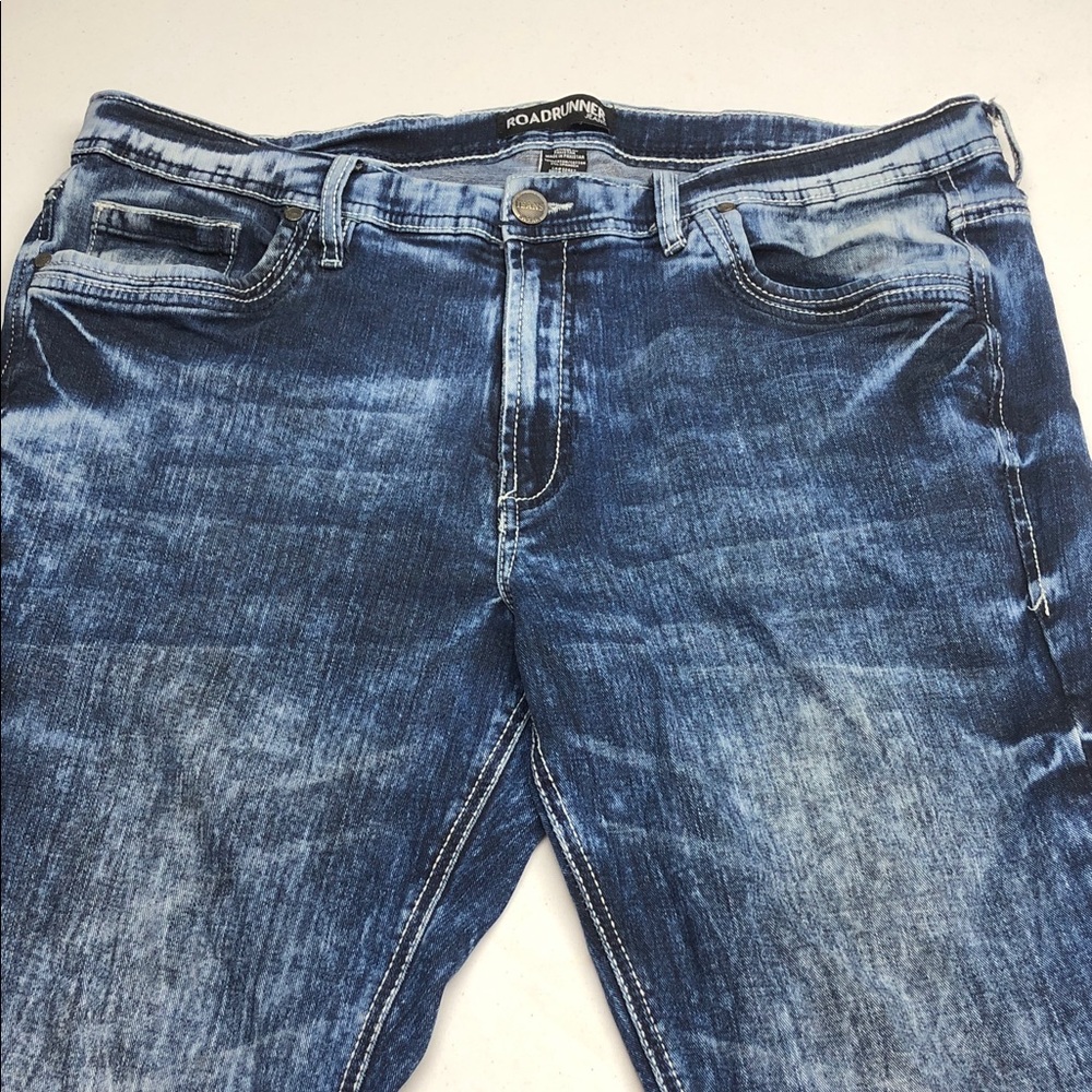 Men's Relaxed Fit Blue Jeans